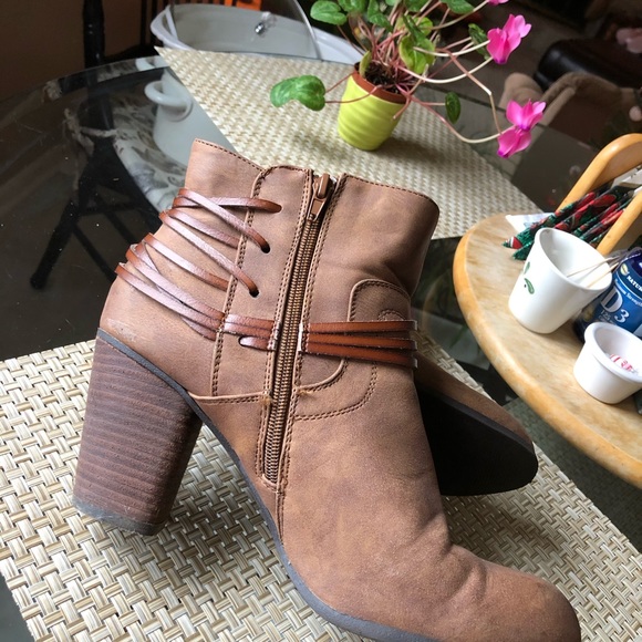 Women’s tan saddle cowboy boots size 10 EUC - Picture 3 of 5